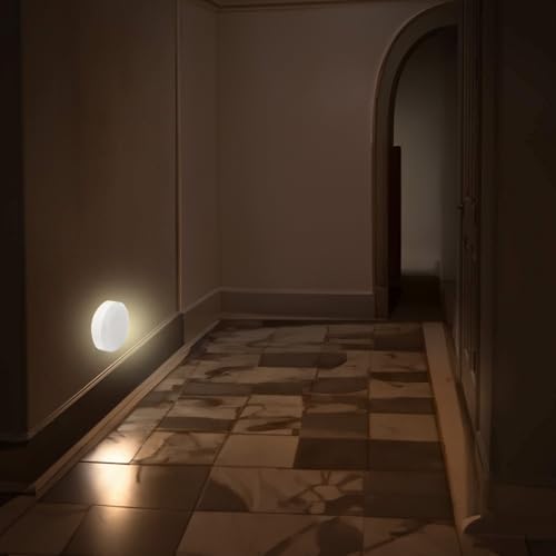 Electraline 58311 Luce Notturna Diretta, Bianco, Set di 2 Pezzi - Funzionalità e accessori