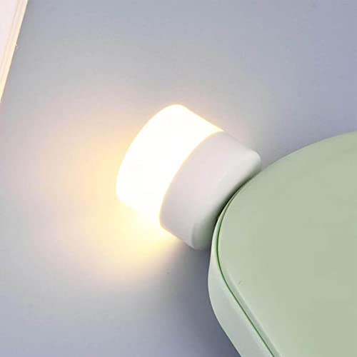 Luce Notturna USB | Lampada LED A Spina | Luce Ambientale Per Auto | Piccola Luce Notturna Compatta | Luci D'atmosfera USB Portatili Per La Casa | Luci LED Per Camera Da Letto Per WC | Lampadina - Prova pratica